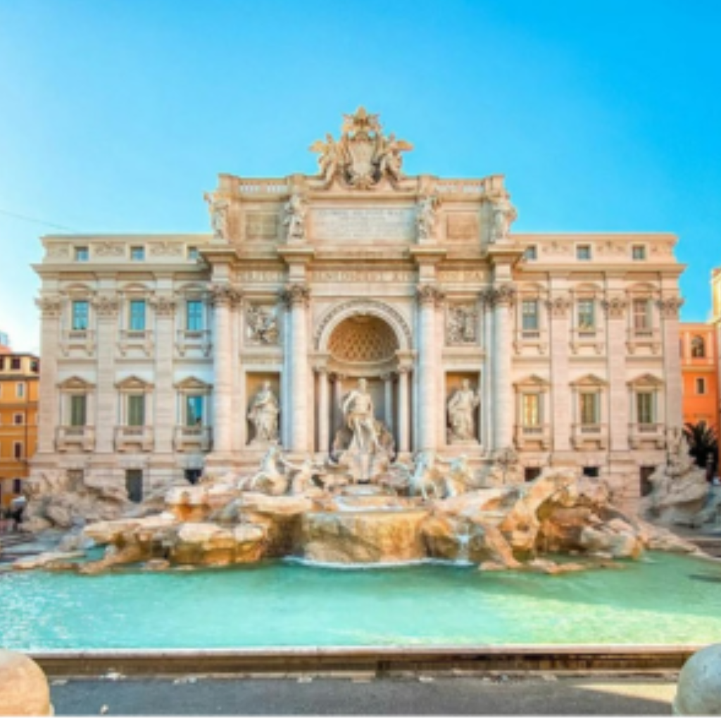 Old Roman structure representing classical architectural style