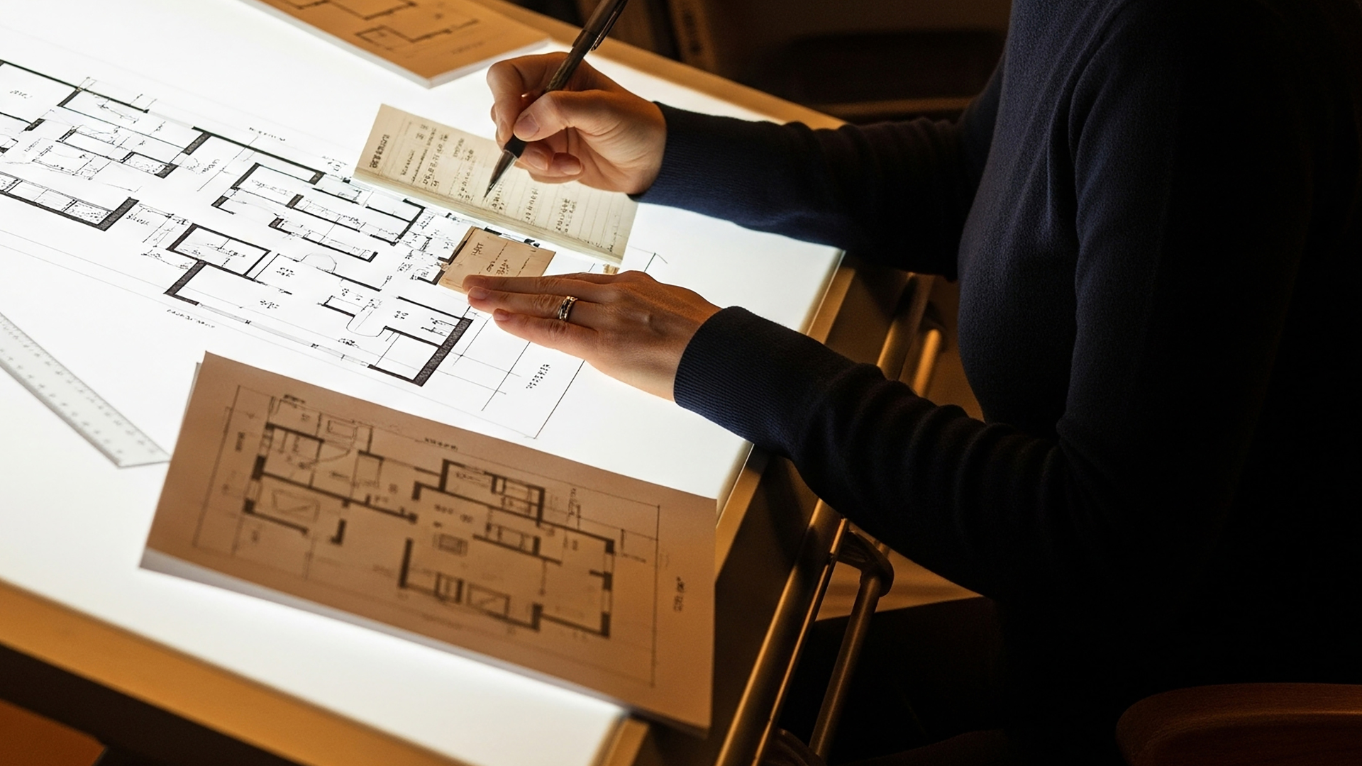 Proposed floor plan design for office and workspace layout