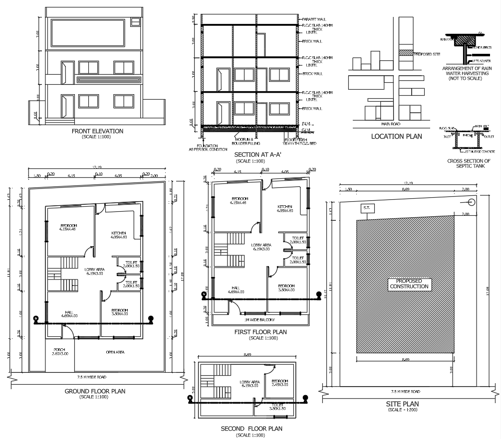 building plan drawings