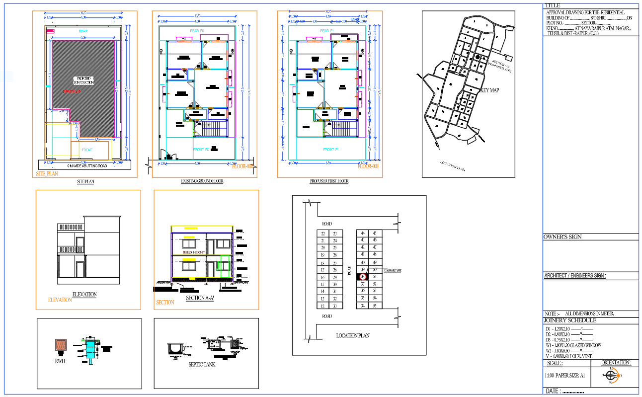 Residential Building Submission Drawing – Complete Guide