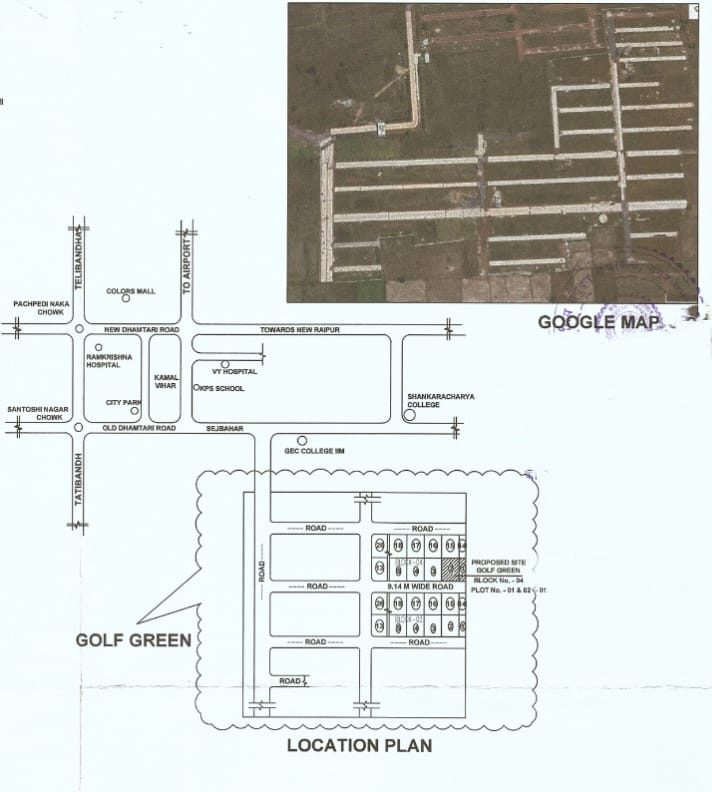 Municipal building plan drawing