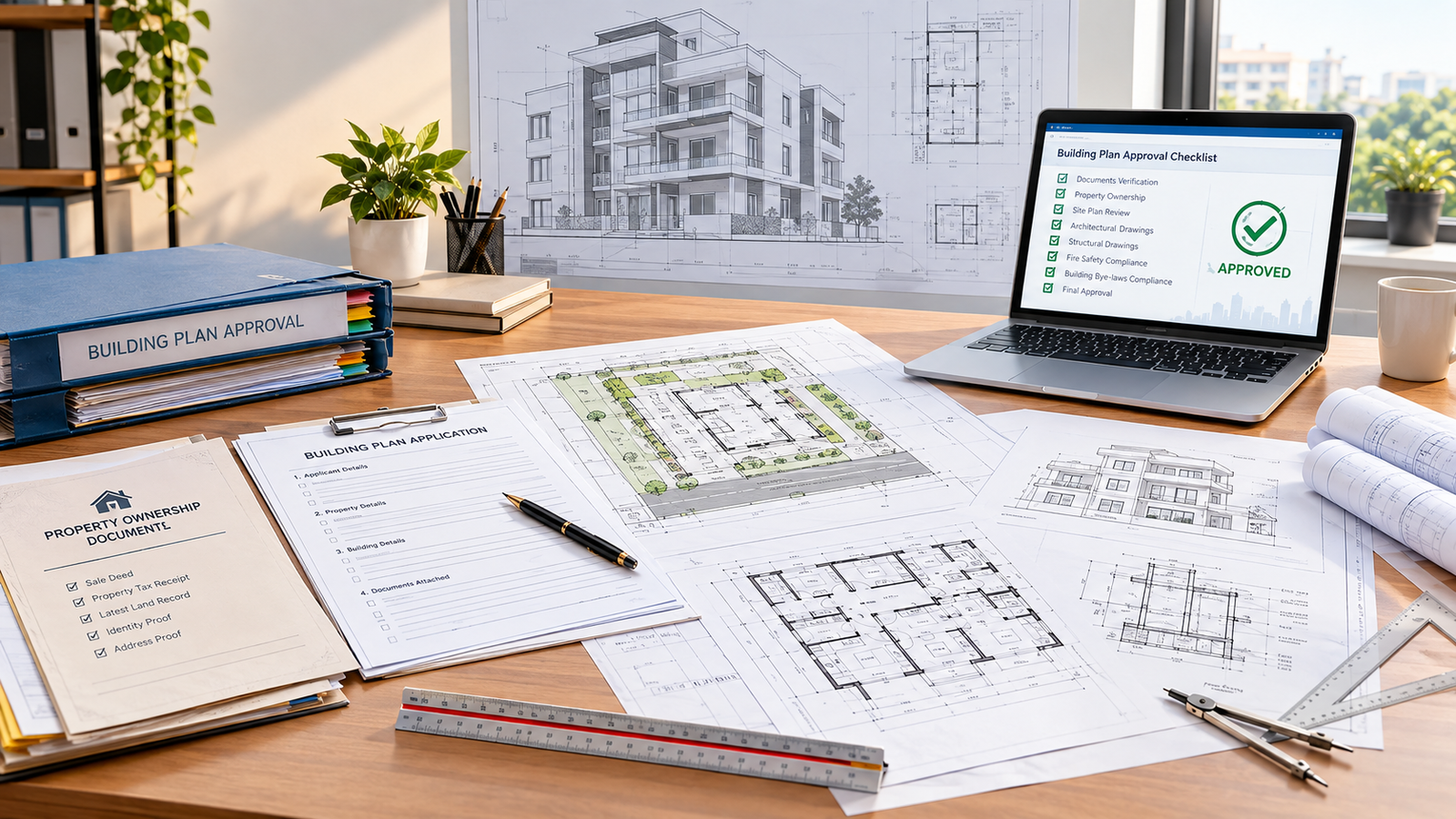 Documents required for building plan approval in India