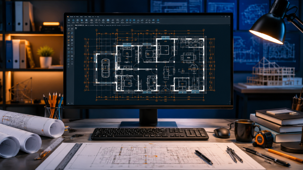AutoCAD basics for beginners floor plan