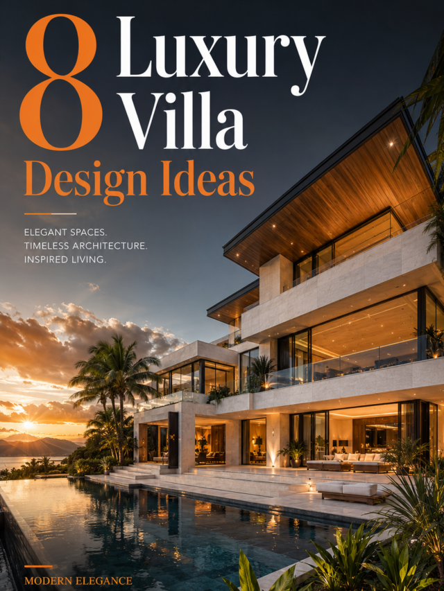 8 Luxury Villa Design Ideas for Modern Living