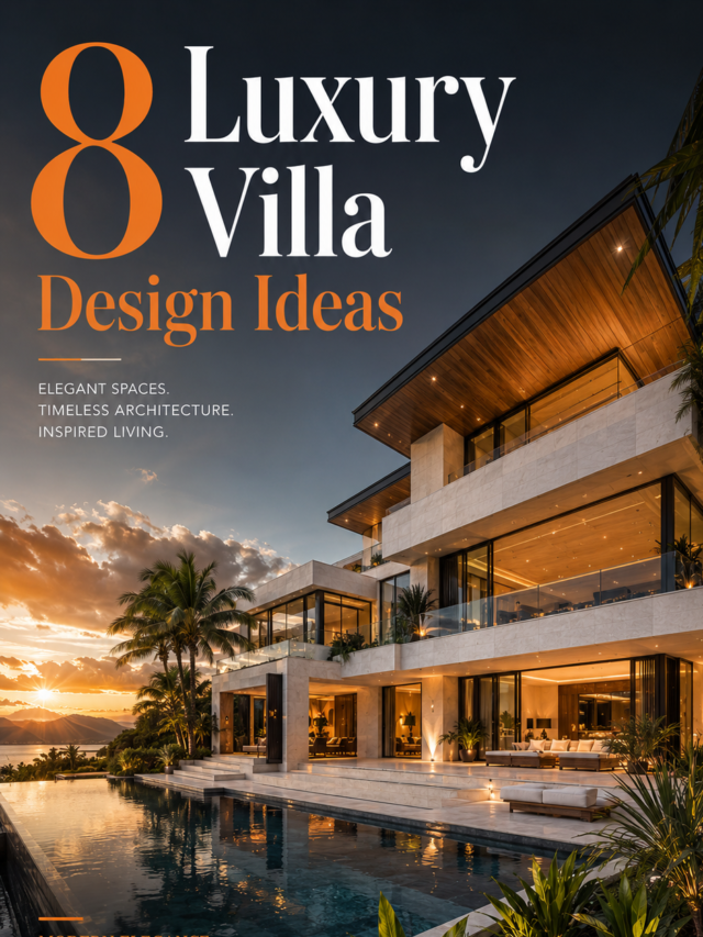 8 Luxury Villa Design Ideas for Modern Living
