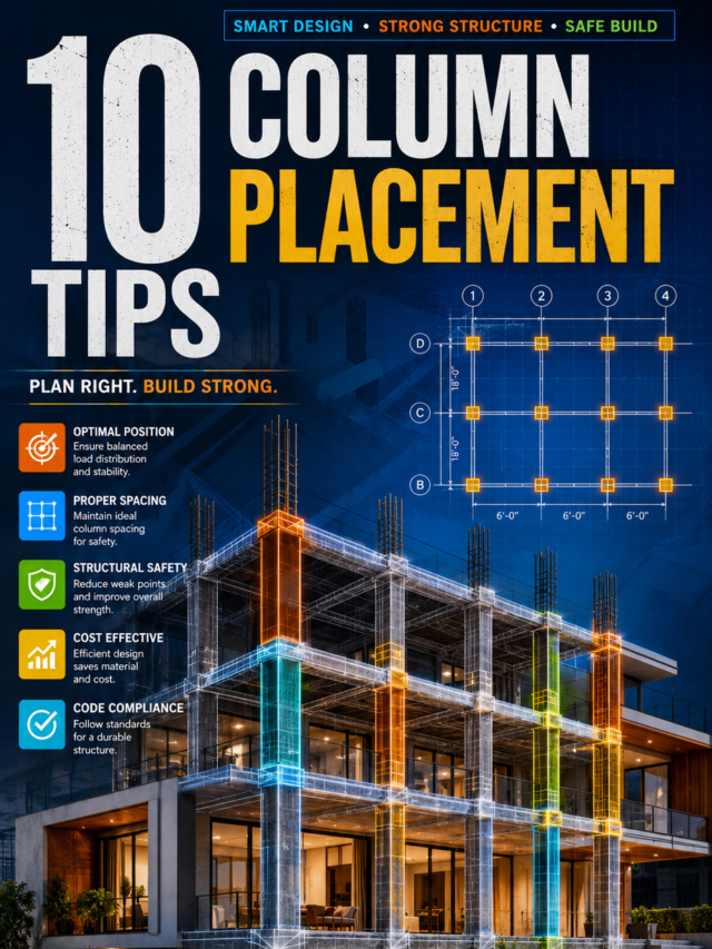 10 Column Placement Tips for a Strong House Structure